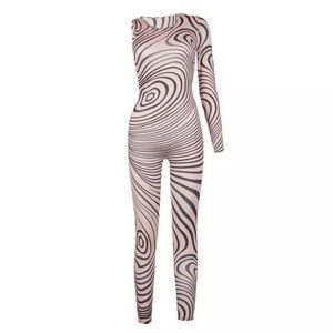 Zesty zebra jumpsuit